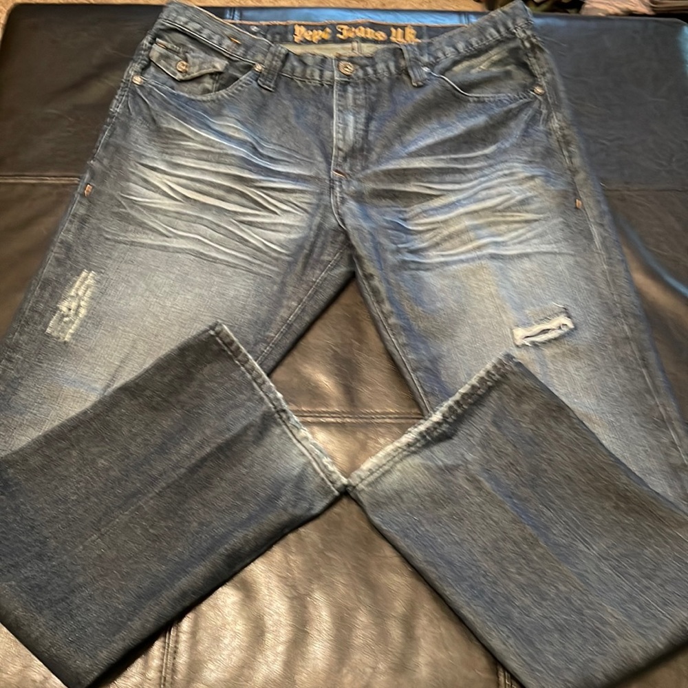 Distressed Jeans